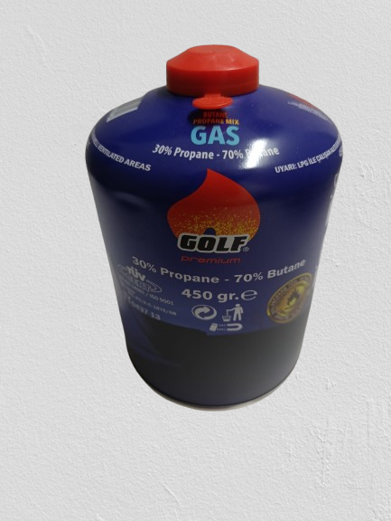 GOLF OCAK GAZ KARTUŞU 450 GR  KL:12